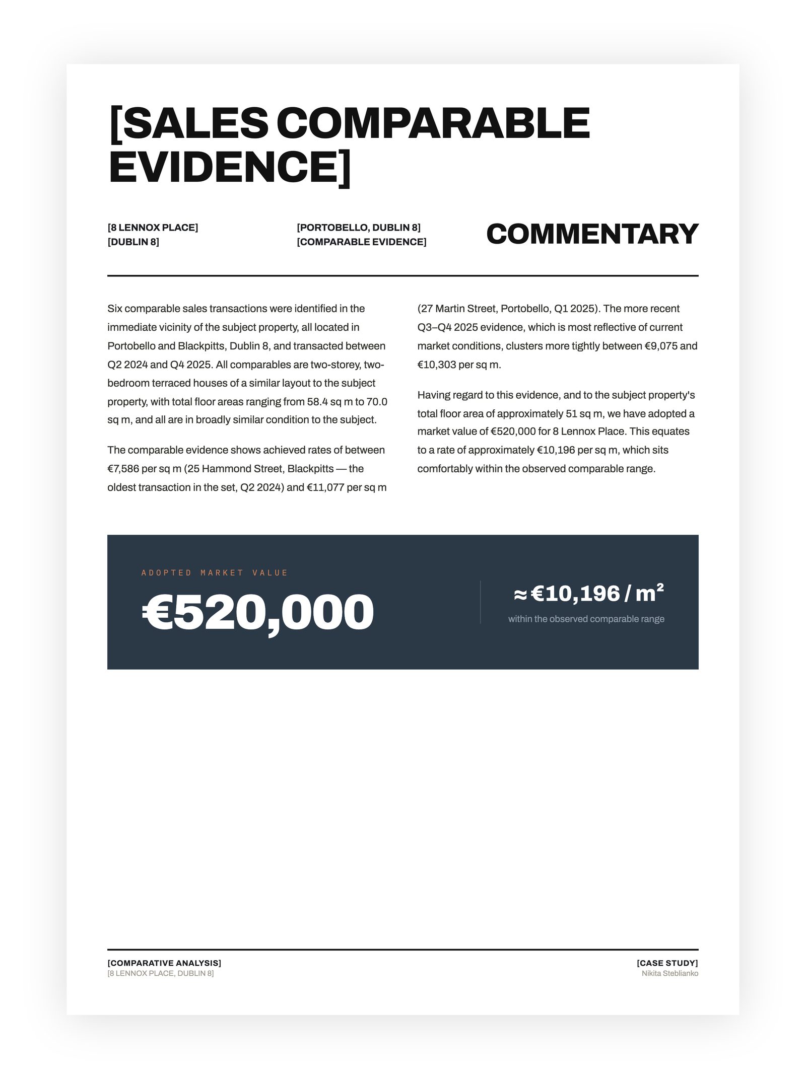 Valuation report — page 11 of 18